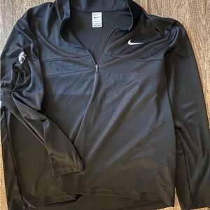 Nike Black NY Knicks Quarter-Zip Jacket
